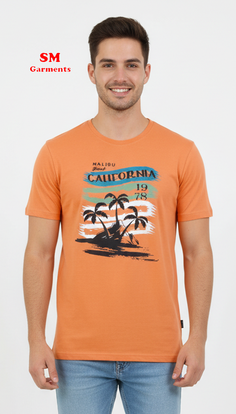 AAA CASUAL MENS GRAPHIC PRINT T SHIRT