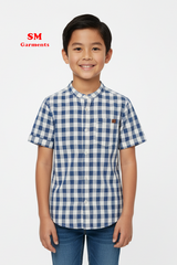 H&amp;M بچوں کی چیکر والی شرٹ