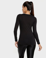 BODY WORK Long Sleeve T-Shirt (Black)