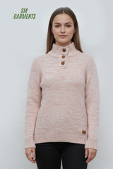 OXMO WOMENS 3 BUTTON CARDIGANS