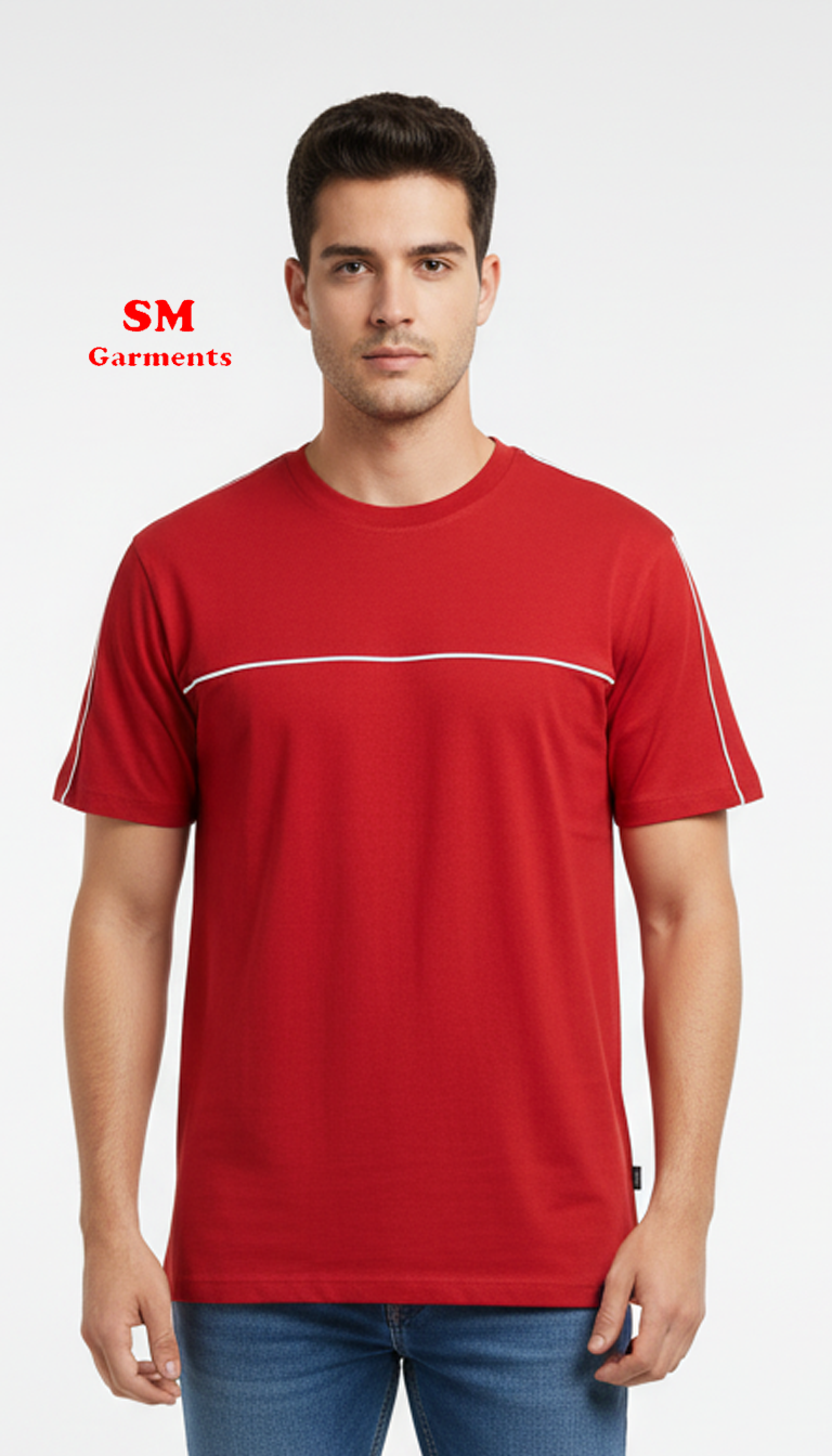 WT 02 MENS BASIC CREW NECK T SHIRT