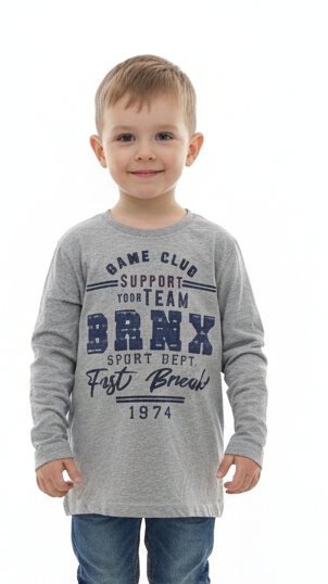 PEPPERTS! BOYS PRINTED LONG SLEEVED T-SHIRT