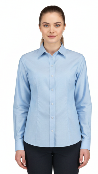 KUSTOM KIT WOMEN’S Stretch Oxford Shirt
