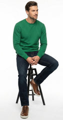 PB Mens Textured CrewNeck Sweatshirt