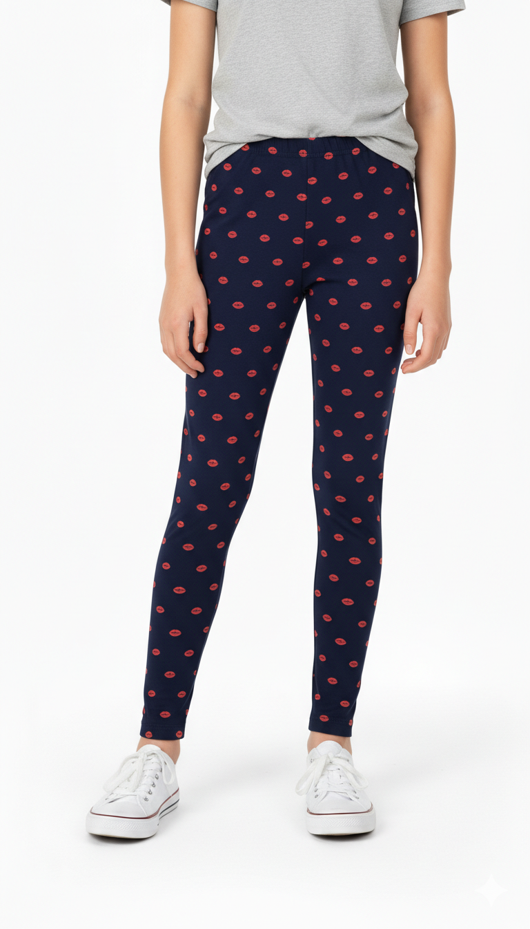 H&amp;M لڑکیاں ہلکی سبز بلیوں کی ٹانگیں 