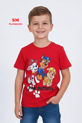PAW PATROL BOYS PRINTED T SHIRT
