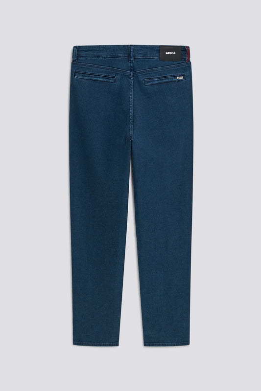 SAX ZIP CHINO SKINNY JEANS