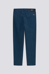 SAX ZIP CHINO SKINNY JEANS