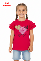 DU PAREIL GIRLS PRINTED TEES