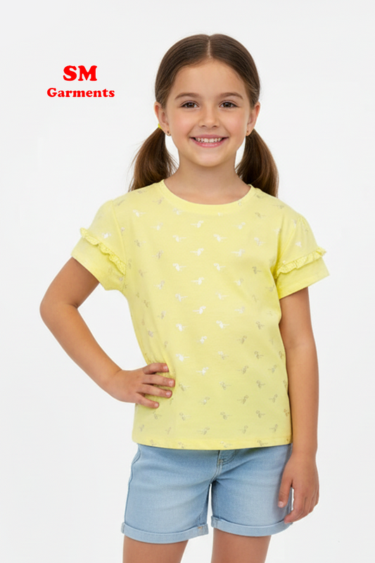 Girls Cotton T-Shirt