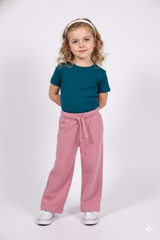 MAWI COLLECTION Girls Printed Pink Trouser