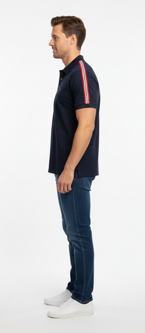 BRAX MENS LOGO BASIC POLO