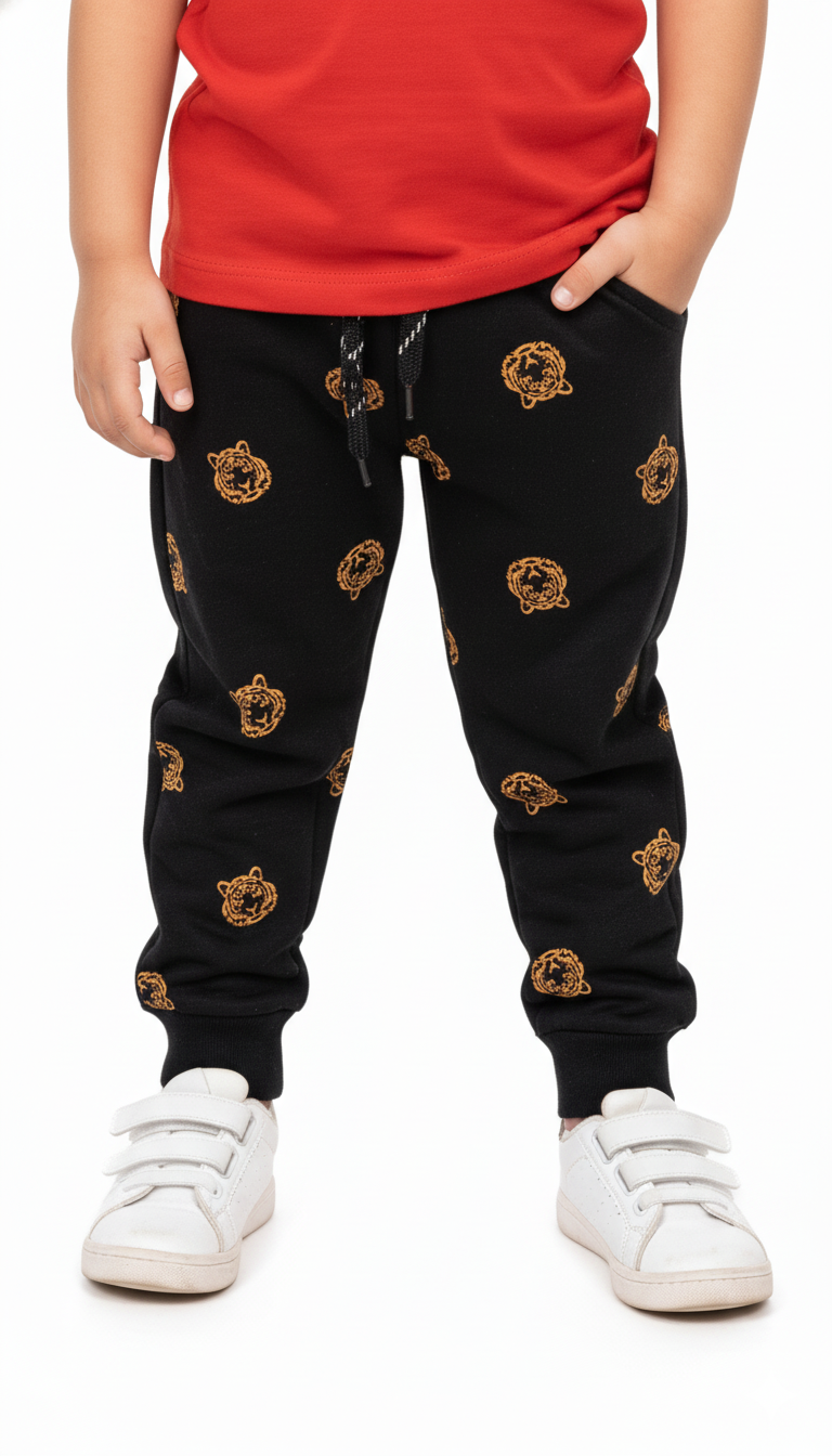 FREE PLANET KIDS PRINTED TROUSER