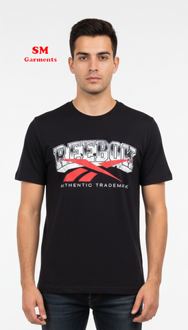 REB MEN'S PRINTED T-SHIRT