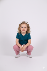 MAWI COLLECTION Girls Printed Pink Trouser