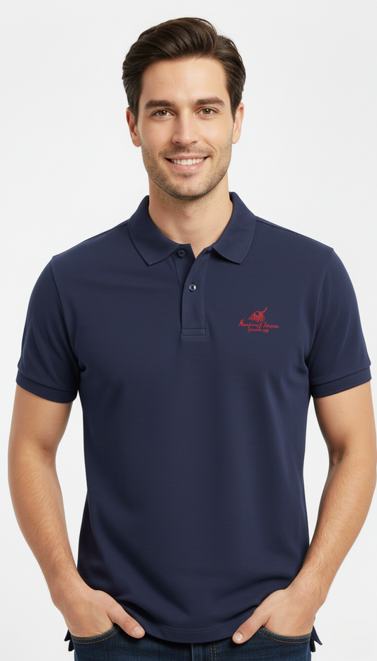 ROYAL COUNTY OF BERSHIRE POLO CLUB MENS LOGO BASIC POLO