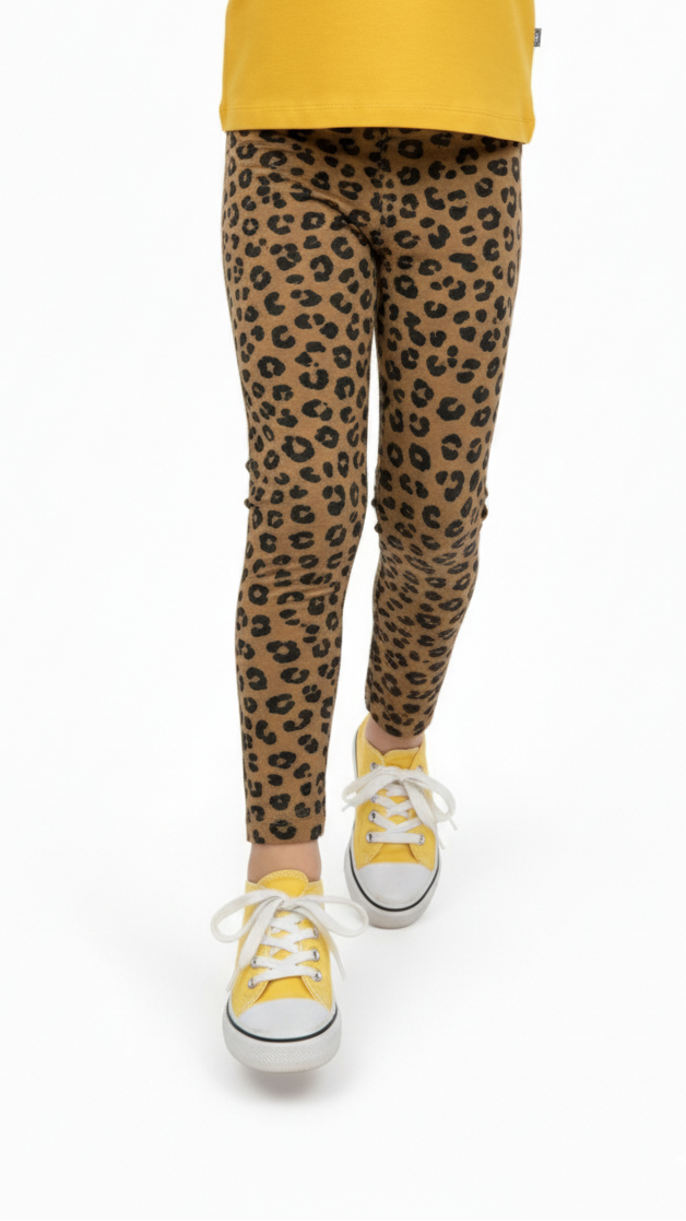 H&M Girls Leopard Printed Leggings