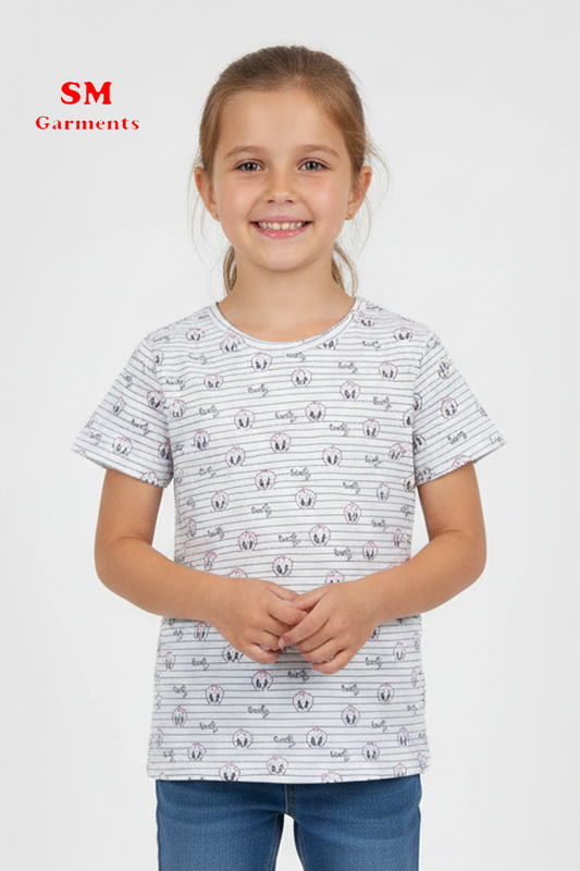 NAME IT Girls’ Tweety Stripe Print T-Shirt