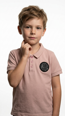 JUNIOR Boys Badge Polo Shirt
