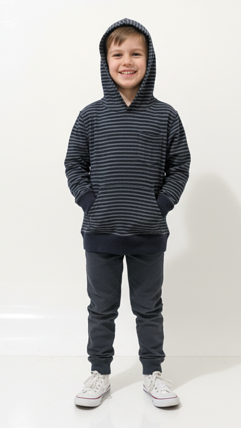 ROADWEAR BOYS STRIPED HOODIE