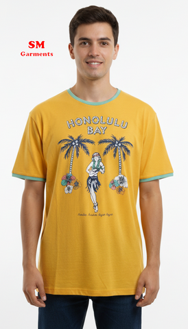 NORTH POLE MENS PRINTED T SHIRT