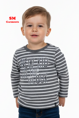 NEWBORN KIDS Long Sleeve Striped Shirt