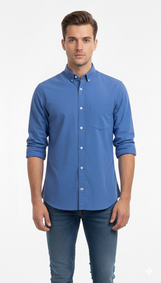 NXT MENS BASIC BUTTON DOWN SHIRT