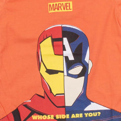 Marvel Whose Side Are You Print T-Shirt