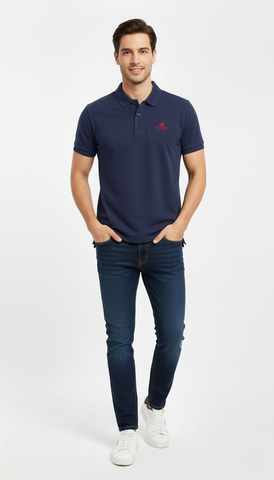 ROYAL COUNTY OF BERSHIRE POLO CLUB MENS LOGO BASIC POLO