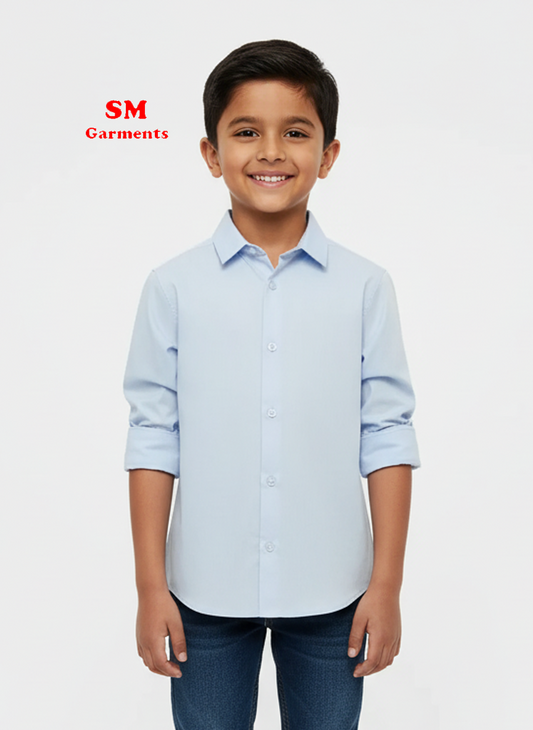 BOYS PLAIN SHIRT