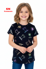 Girls Cotton T-Shirt