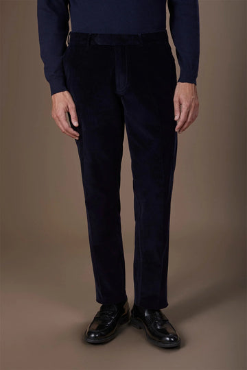 Doppelganger Men's Classic Trousers Velvet Regular Fit