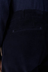 Doppelganger Men's Classic Trousers Velvet Regular Fit