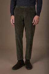 Doppelganger Men's Classic Trousers Velvet Regular Fit
