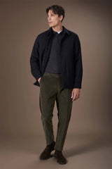 Doppelganger Men's Classic Trousers Velvet Regular Fit