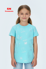 Girls Cotton T-Shirt