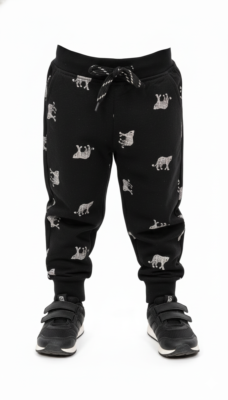 FREE PLANET KIDS PRINTED TROUSER