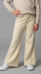 M&S Girls Basic Skin Shimmering Flared Leggings