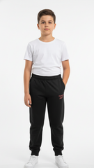 BOYS BASIC BLACK TROUSER