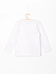 Girls' cotton long sleeve tees