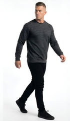 PB STWD Mens Textured CrewNeck Sweatshirt