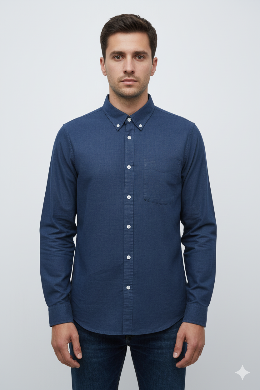 LRJ MENS BASIC COTTON SHIRT