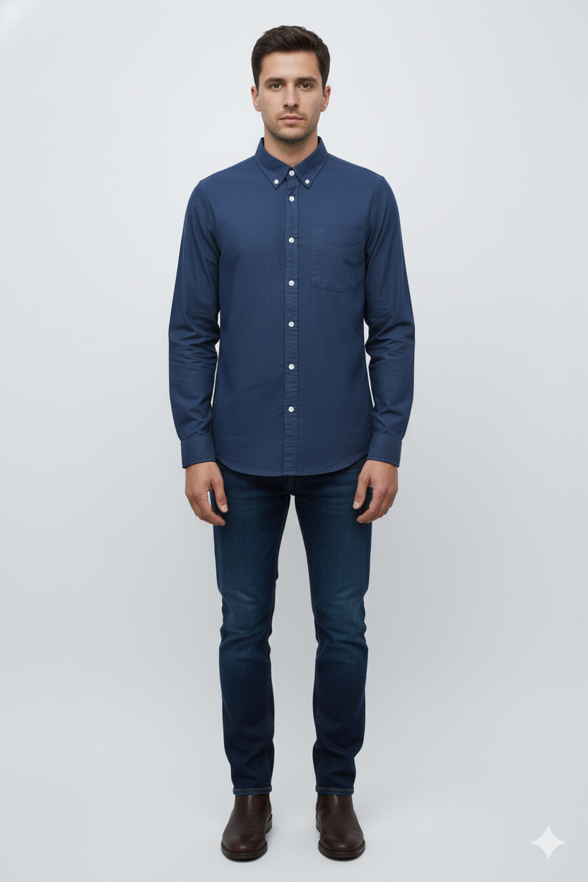 LRJ MENS BASIC COTTON SHIRT