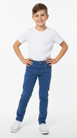 MY CHICCO  BOYS ROYAL BLUE JEANS