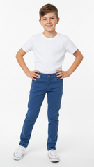 MY CHICCO  BOYS ROYAL BLUE JEANS
