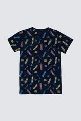 Graphic Print Boy's T-shirt