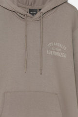 lefties printed hooded sweatshirt