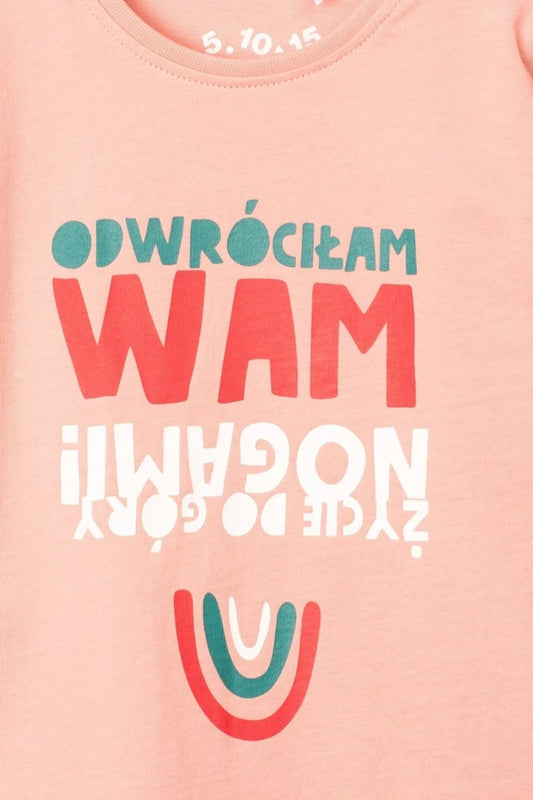 5.10.15. Baby blouse for a girl with a funny inscription - Smgarment's