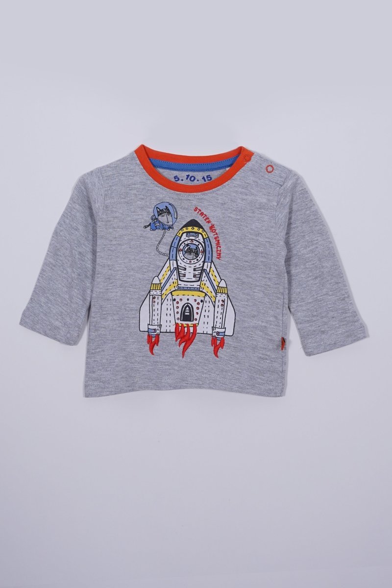 5.10.15 BABY GALAXY IVASION PRINTED TEE - Smgarment's