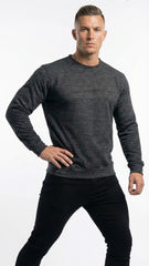 PB STWD Mens Textured CrewNeck Sweatshirt